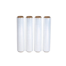 Factory Direct Transparent Roll Stretch Hand Packaging Strech Film 18'' Wrap PE Plastic Film